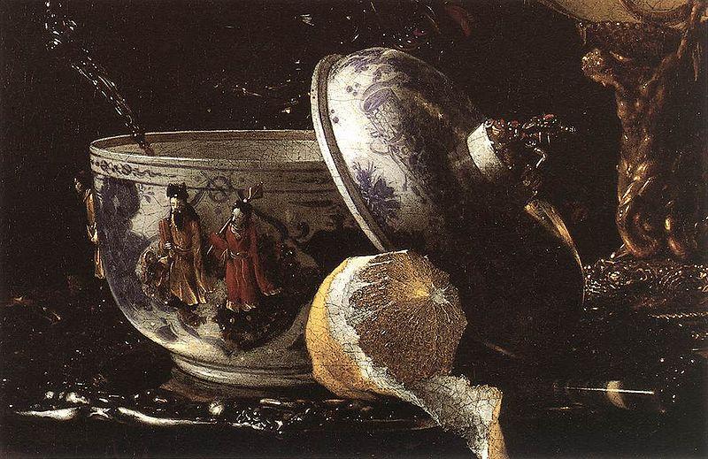 Willem Kalf with a Nautilus Cup Sweden oil painting art